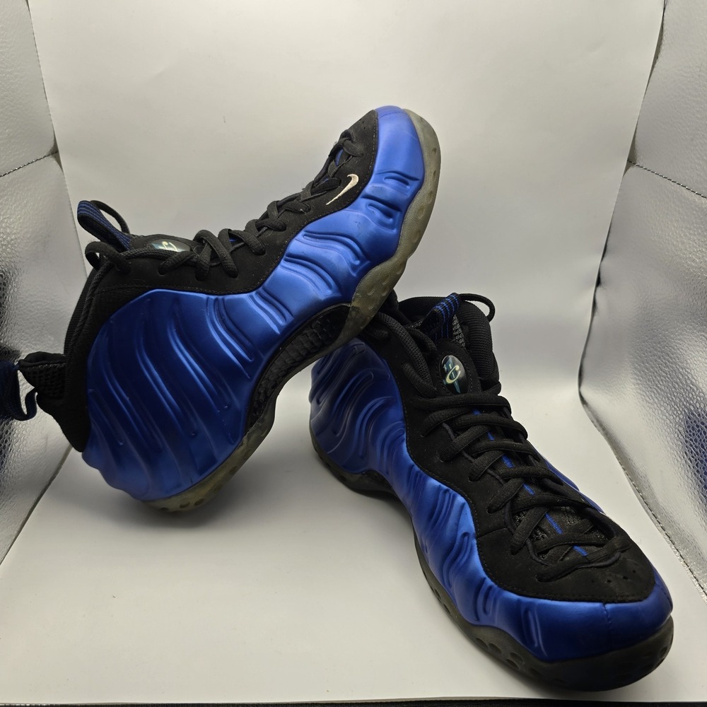 Nike Air Foamposite One XX Royal Blue Black Men's Basketball Shoes Size 10.5